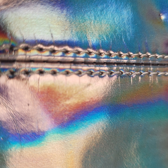 Mutlicoloured Metalic clutch - Picture 3 of 6